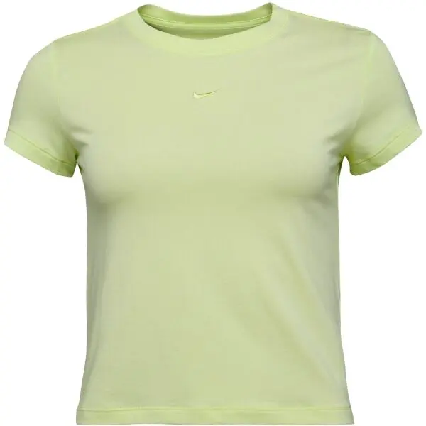 Nike Nike SPORTSWEAR CHILL KNIT Дамска тениска, светло-зелено, размер