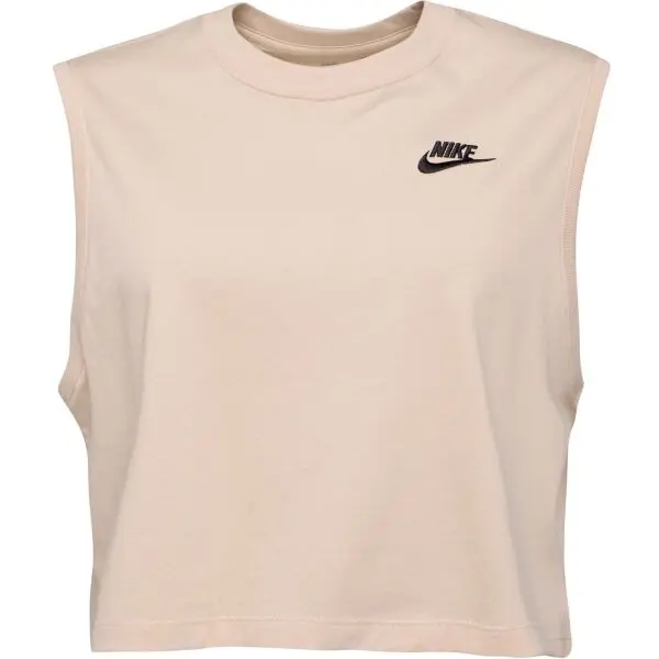 Nike Nike SPORTSWEAR CLUB Дамският потник, бежово, размер