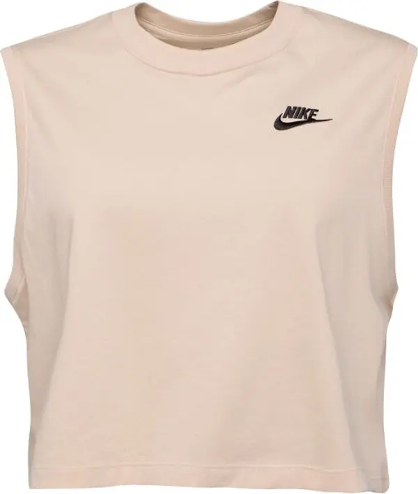 Nike Nike SPORTSWEAR CLUB Дамският потник, бежово, размер