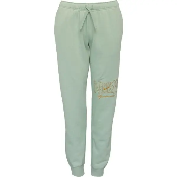 Nike Nike SPORTSWEAR CLUB FLEECE Дамско  долнище, светло-зелено, размер