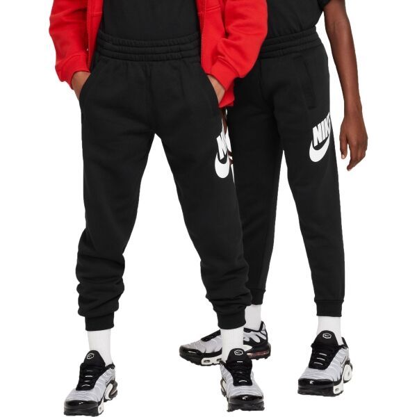 Nike Nike SPORTSWEAR CLUB FLEECE Детски спортно долнище, черно, размер