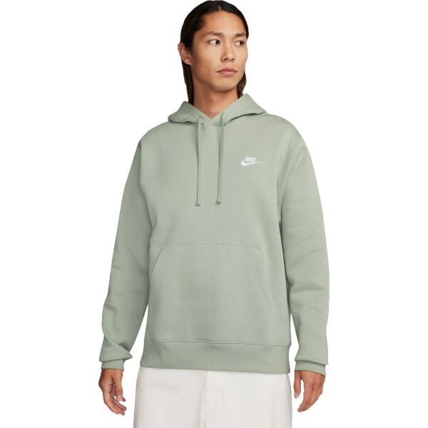 Nike Nike SPORTSWEAR CLUB FLEECE Мъжки суитшърт, светло-зелено, размер