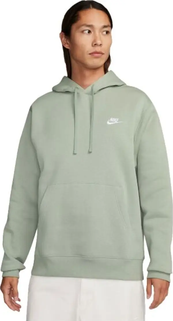 Nike Nike SPORTSWEAR CLUB FLEECE Мъжки суитшърт, светло-зелено, размер