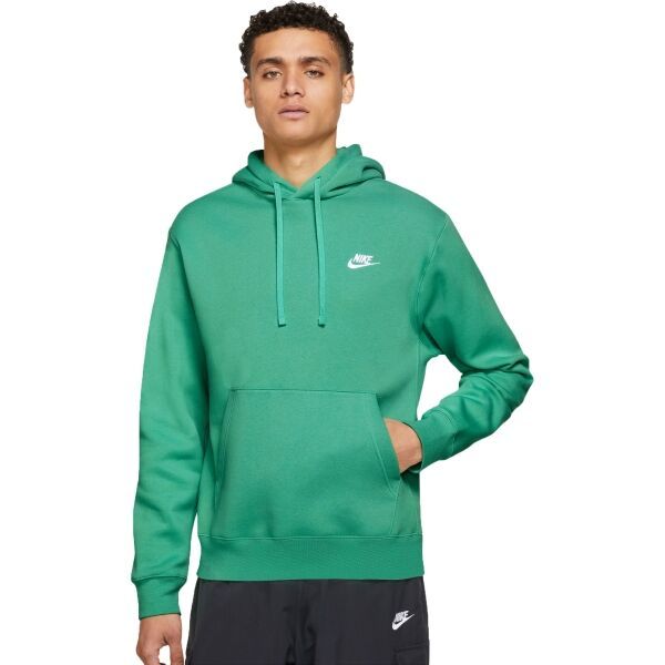Nike Nike SPORTSWEAR CLUB FLEECE Мъжки суитшърт, зелено, размер