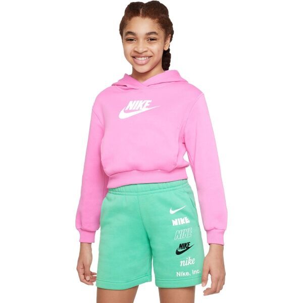 Nike Nike SPORTSWEAR CLUB FLEECE Суитшърт за момичета, розово, размер