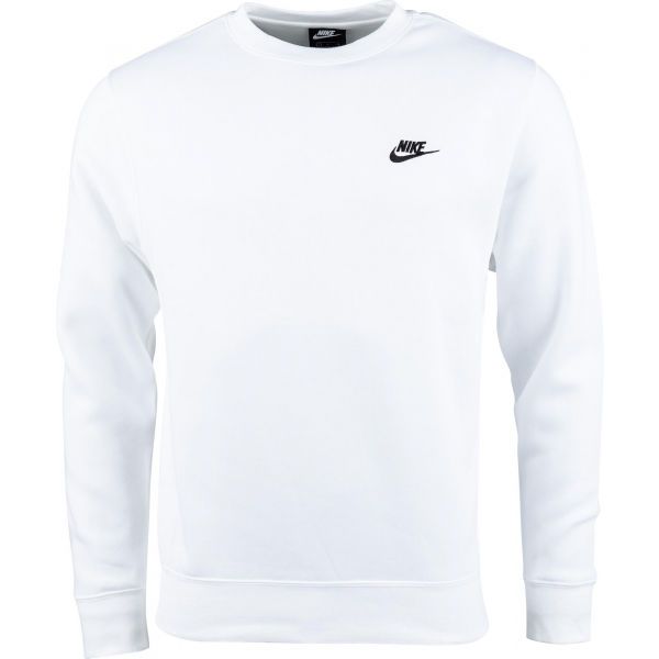 Nike Nike SPORTSWEAR CLUB Мъжка блуза, бяло, размер