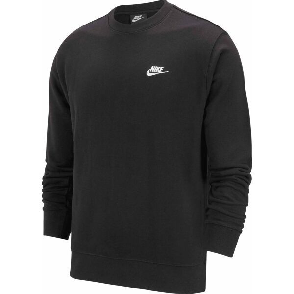 Nike Nike SPORTSWEAR CLUB Мъжки суитшърт, черно, размер