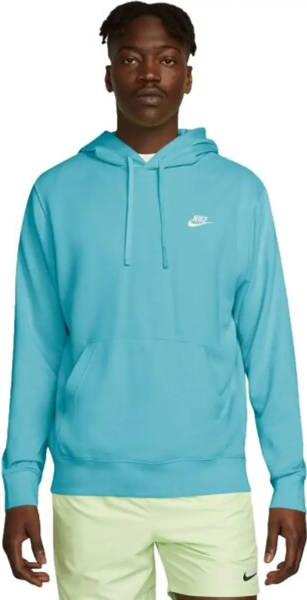 Nike Nike SPORTSWEAR CLUB Мъжки суитшърт, светлосиньо, размер
