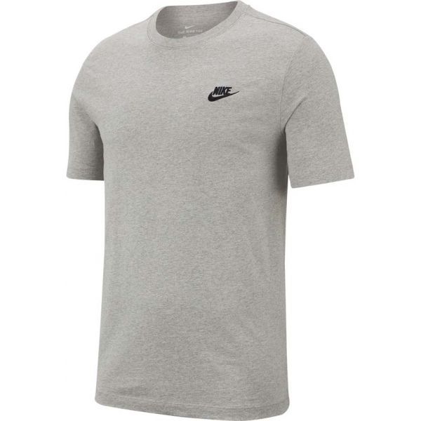 Nike Nike SPORTSWEAR CLUB Мъжки тениска, сиво, размер