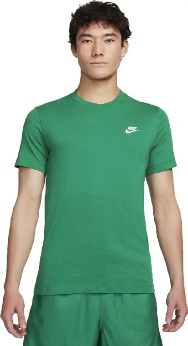 Nike Nike SPORTSWEAR CLUB Мъжки тениска, зелено, размер