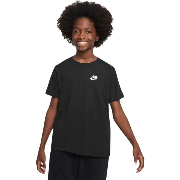 Nike Nike SPORTSWEAR Детска тениска, черно, размер