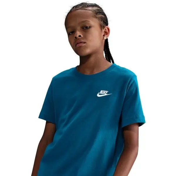 Nike Nike SPORTSWEAR Детска тениска, синьо, размер