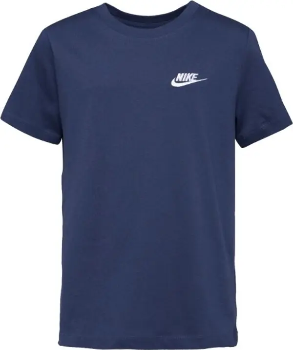 Nike Nike SPORTSWEAR Детска тениска, тъмносин, размер