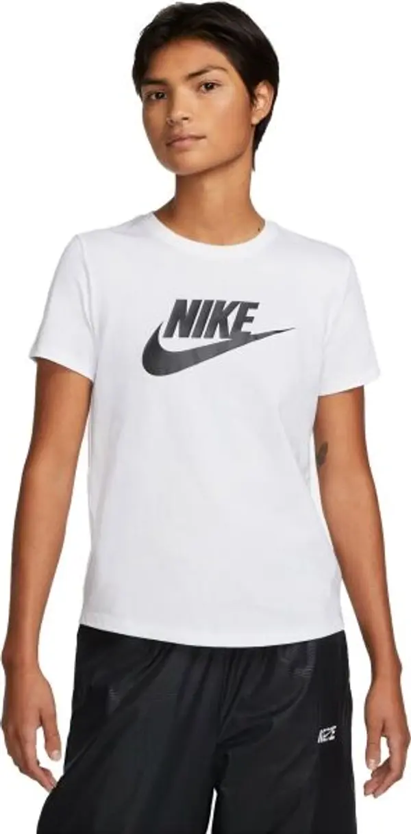 Nike Nike SPORTSWEAR ESSENTIALS Дамска тениска, бяло, размер