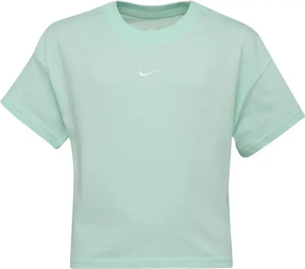 Nike Nike SPORTSWEAR Момичешка тениска, светло-зелено, размер