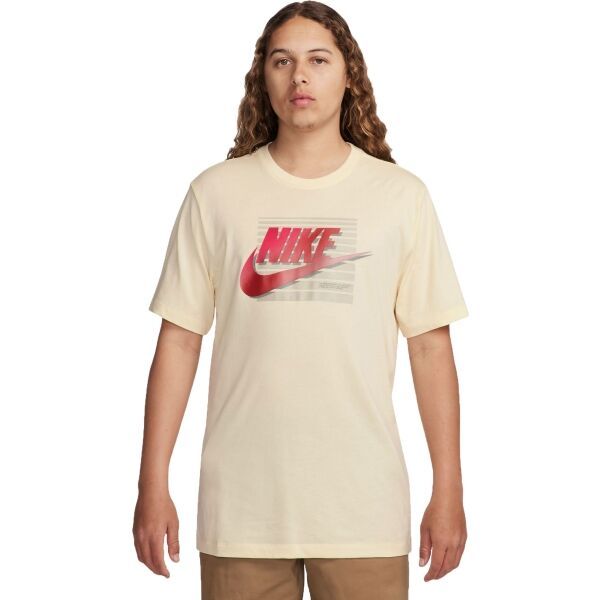 Nike Nike SPORTSWEAR Мъжка тениска, бежово, размер