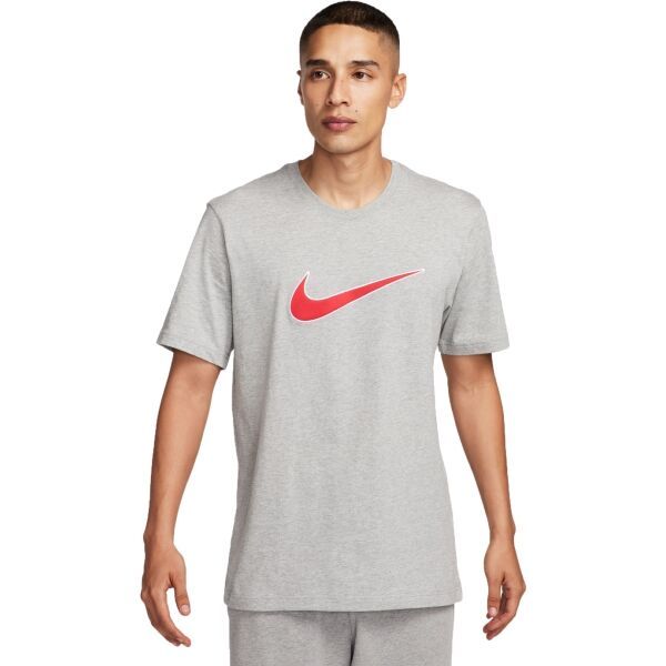 Nike Nike SPORTSWEAR Мъжка тениска, сиво, размер