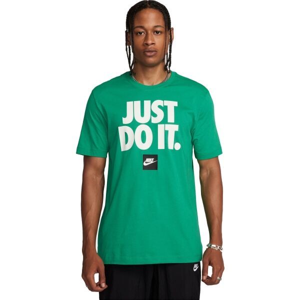 Nike Nike SPORTSWEAR Мъжка тениска, зелено, размер
