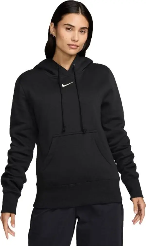 Nike Nike SPORTSWEAR PHOENIX FLEECE Дамски суитшърт, черно, размер