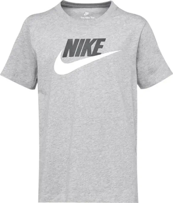 Nike Nike SPORTSWEAR TEE FUTURA Детска тениска, сиво, размер