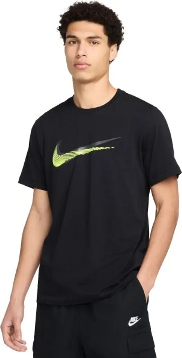 Nike Nike SPORTSWEAR TEE ICON FUTURA Мъжка блуза, черно, размер