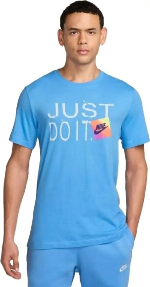 Nike Nike SPORTSWEAR TEE Мъжка тениска, синьо, размер XXL