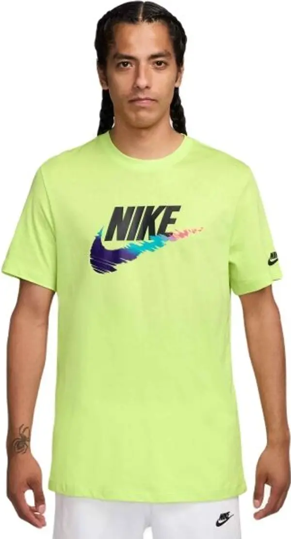 Nike Nike SPORTSWEAR TEE Мъжка тениска, светло-зелено, размер