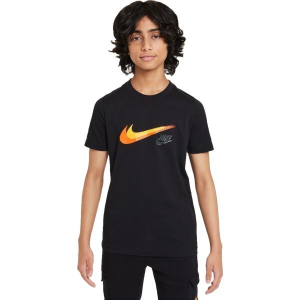 Nike Nike SPORTSWEAR Тениска за момчета, черно, размер