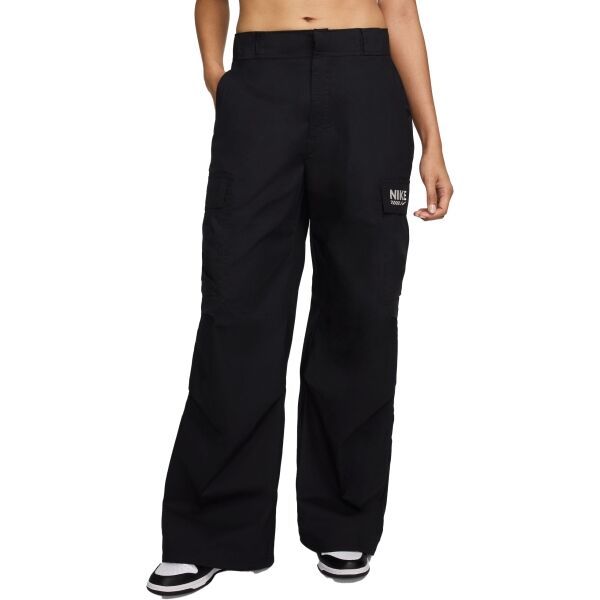 Nike Nike SPORTSWEAR WOVEN PANTS Дамски спортен панталон, черно, размер