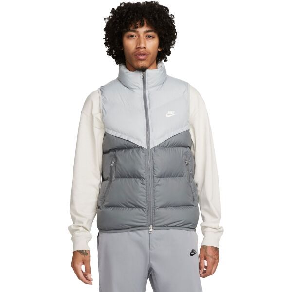 Nike Nike STORM-FIT WINDRUNNER Мъжки елек, сиво, размер
