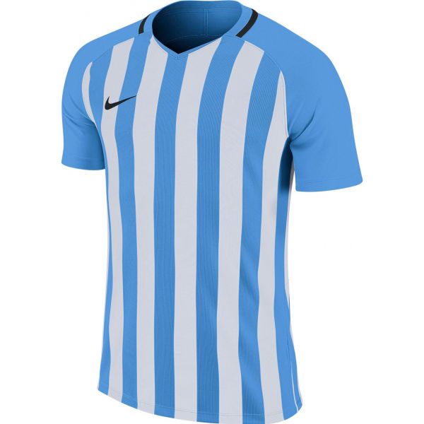 Nike Nike STRIPED DIVISION III JSY SS Мъжка футболна фланелка, светлосиньо, размер