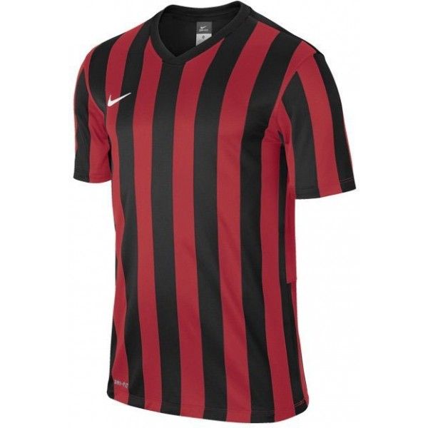 Nike Nike STRIPED DIVISION JERSEY Мъжка футболна фланелка, червено, размер