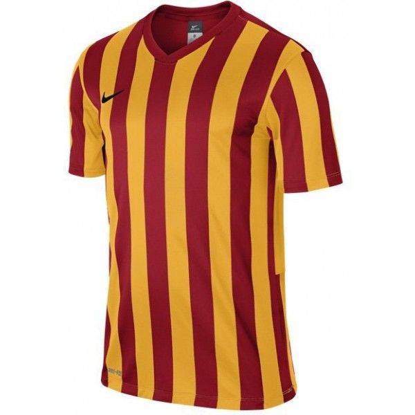 Nike Nike STRIPED DIVISION JERSEY Мъжка футболна фланелка, жълто, размер