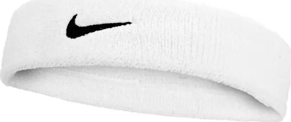 Nike Nike SWOOSH CLASSIC HEADBAND Спортна лента за глава, бяло, размер