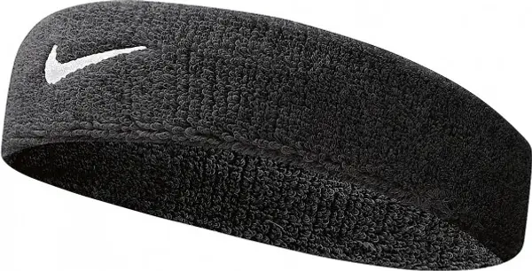 Nike Nike SWOOSH HEADBAND SWOOSH HEADBAND - Лента за глава, черно, размер UNI