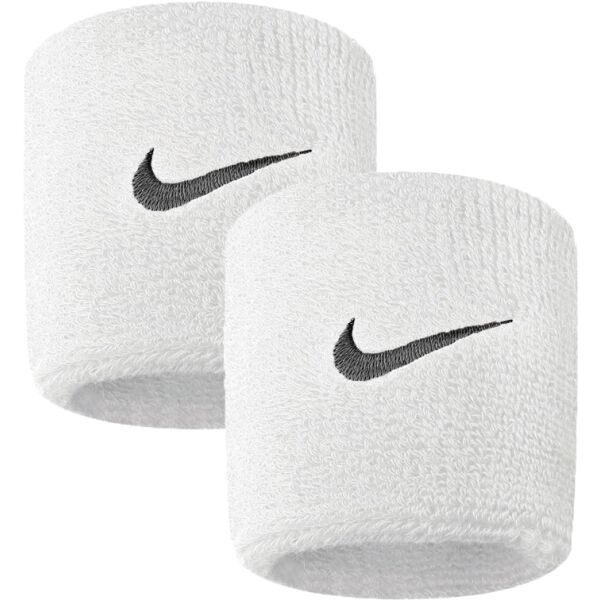 Nike Nike SWOOSH WRISTBAND SWOOSH DOUBLEWIDE WRISTBAND - Ленти за китките, бяло, размер