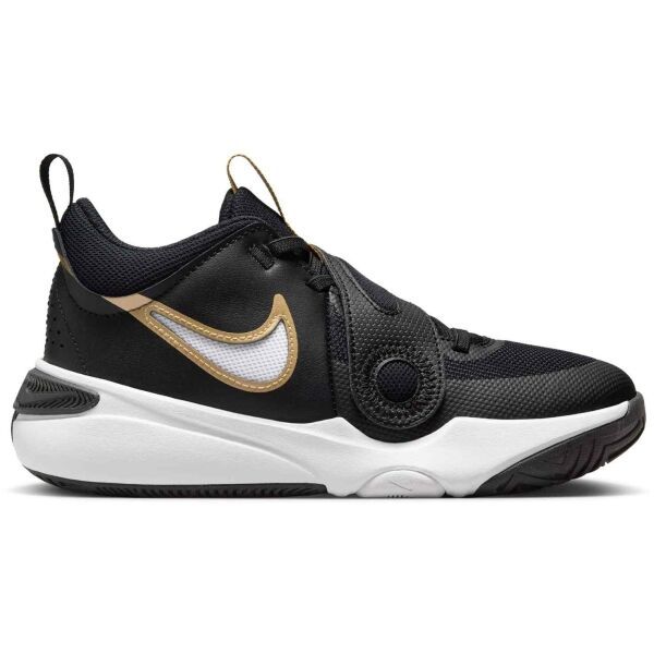 Nike Nike TEAM HUSTLE D 11 Детски баскетболни обувки, черно, размер 36
