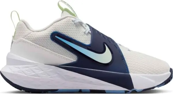 Nike Nike TEAM HUSTLE D 12 Детски баскетболни обувки, бяло, размер 39