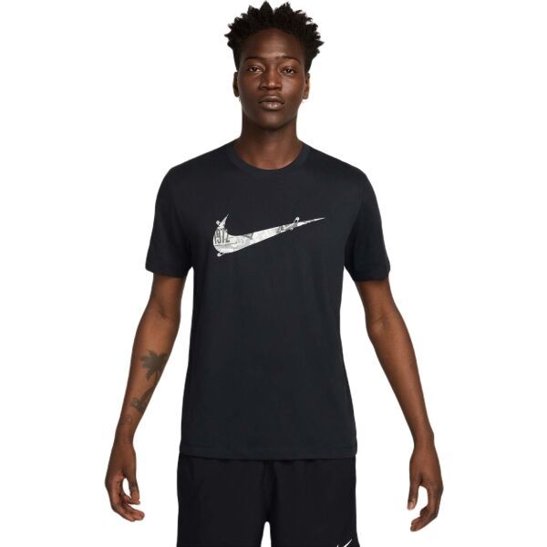 Nike Nike TEE RUN ENERGY SP25 Мъжка тениска за бягане, черно, размер