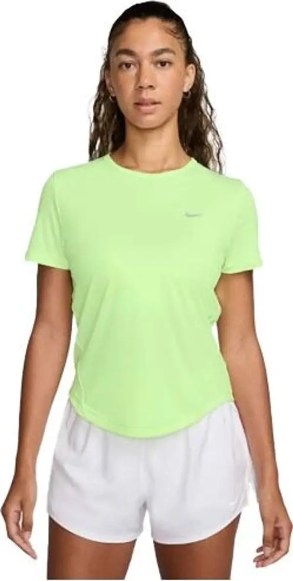 Nike Nike TEMPO Дамската тениска за бягане, светлоотразителен неон, размер