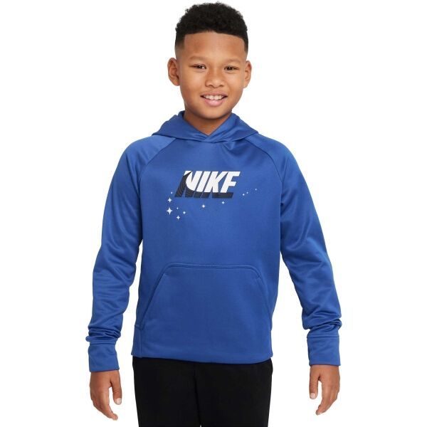 Nike Nike TF PO HOODIE GFX 1 Суитшърт за момчета, синьо, размер
