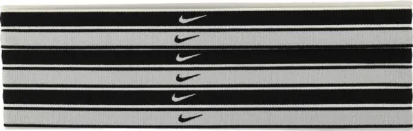 Nike Nike TIPPED SWOOSH SPORT HEADBANDS 6PK 2.0 Лента за глава, черно, размер
