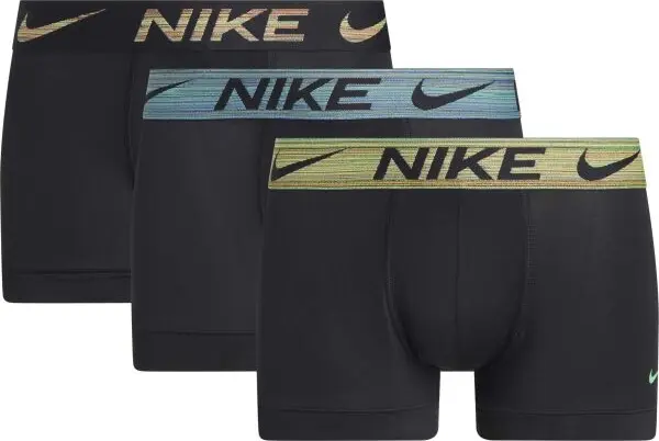 Nike Nike TRUNK 3PK Мъжко спортно бельо, черно, размер XXL