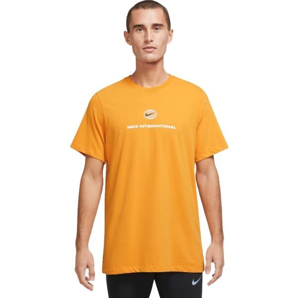 Nike Nike U NK DF TEE RUN DIVISION SU22 Мъжка тениска, оранжево, размер