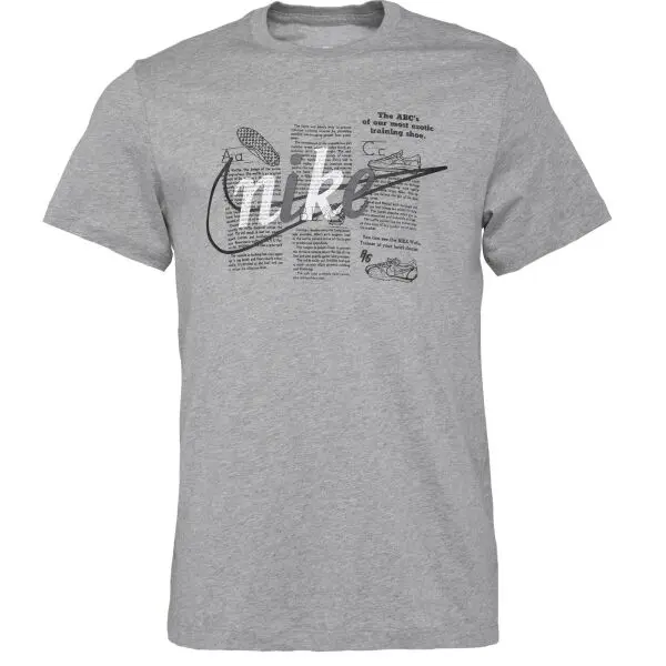 Nike Nike U NSW TEE STD CELEBRATE BRND Мъжка тениска, сиво, размер