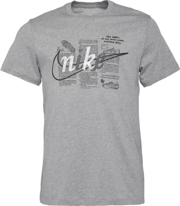 Nike Nike U NSW TEE STD CELEBRATE BRND Мъжка тениска, сиво, размер XXL