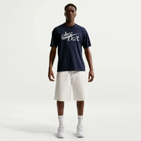 Nike Nike U SPORTSWEAR TEE LSE JDI Мъжка тениска, тъмносин, размер