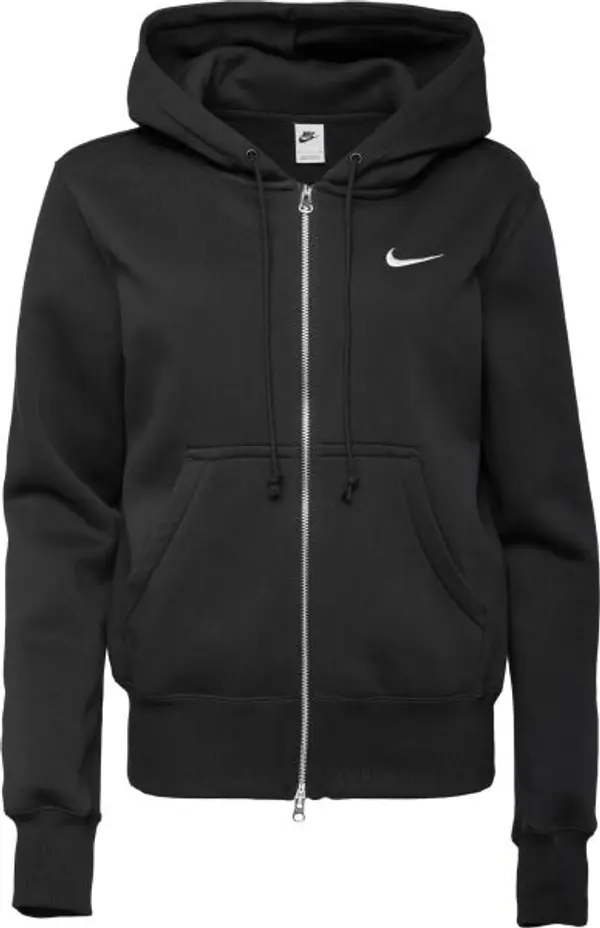 Nike Nike W SPORTSWEAR PHOENIX FLEECE FULL ZIP HOODY Дамски суитшърт, черно, размер
