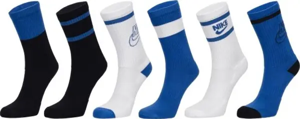 Nike Nike Y EVERYDAY CSH CREW 6P Детски чорапи, микс, размер