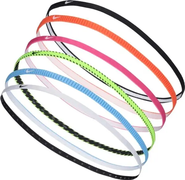 Nike Nike Y FLEX CLASSIC SLIM HEADBANDS 6 KS Момичешки спортни ленти за глава, микс, размер UNI
